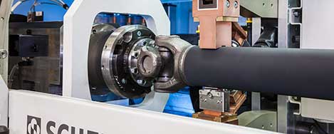 Universele balanceermachine voor kardanassen
